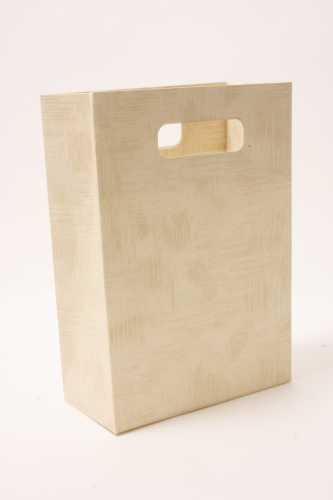 Kado Shopper Karton Neutraal Creme 16x8x23cm 10stuks