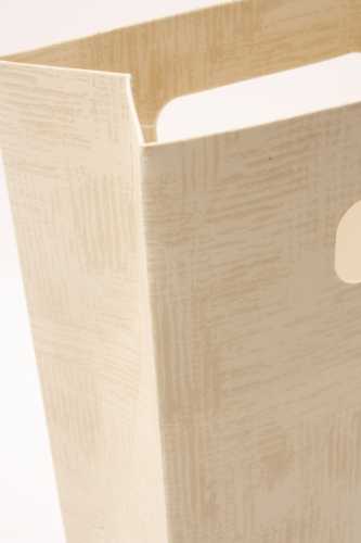 Kadotasje Luigi Karton Neutraal Creme 16x8x23cm 10stuks