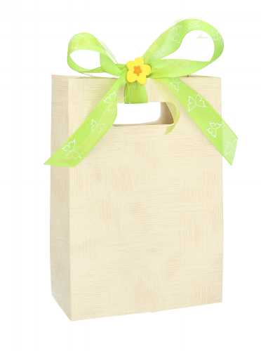 Kado Shopper Karton Neutraal Creme 16x8x23cm 10stuks