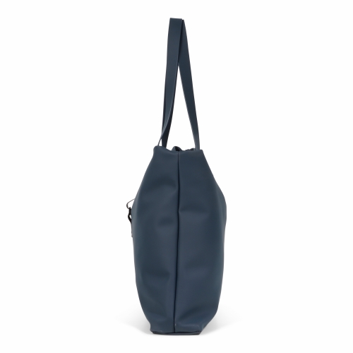 Norlander Dull Pu Shopper Blauw 43x35x9cm 1stuks Norlander Dull Pu Shopper Blauw 43x35x9cm 1stuks