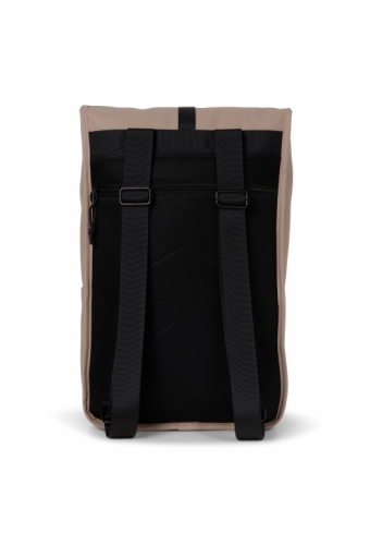 Norlander Dull Pu Duo Rugtas Taupe & Bruin 12x30x50cm 1stuks