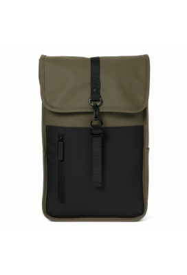 Norlander Dull Pu Duo Rugtas Groen & Zwart 30x12x50cm 1stuks Norlander Dull Pu Duo Rugtas Groen & Zwart 30x12x50cm 1stuks