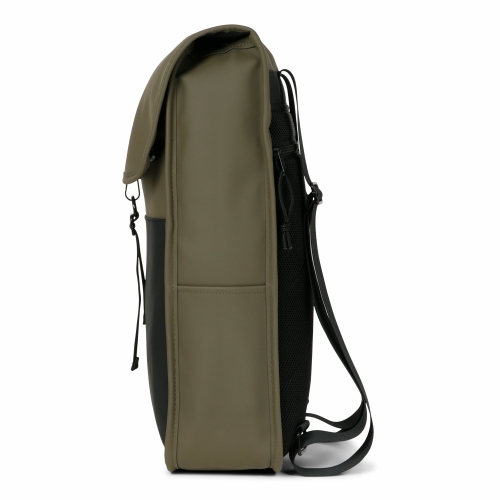 Norlander Dull Pu Duo Rugtas Groen & Zwart 30x12x50cm 1stuks