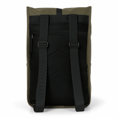 Norlander Dull Pu Duo Rugtas Groen & Zwart 30x12x50cm 1stuks