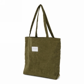 Norlander Ribbel Totebag Groen 46x12x36cm 1stuks Norlander Ribbel Totebag Groen 46x12x36cm 1stuks