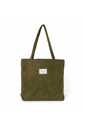 Norlander Ribbel Totebag Groen 46x12x36cm 1stuks Norlander Ribbel Totebag Groen 46x12x36cm 1stuks