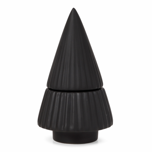 SENZA Christmas Tree Tealight Holder Black 1 stuk