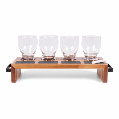 SENZA Tasting Table With 4 Glasses 1 stuk