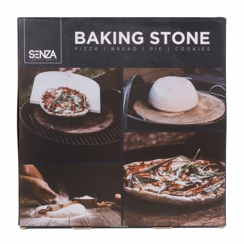 Jens Living Pizzasteen 33x33x1cm 1stuks Jens Living Pizzasteen 33x33x1cm 1stuks
