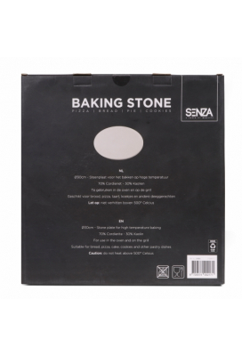 Jens Living Pizzasteen 33x33x1cm 1stuks Jens Living Pizzasteen 33x33x1cm 1stuks