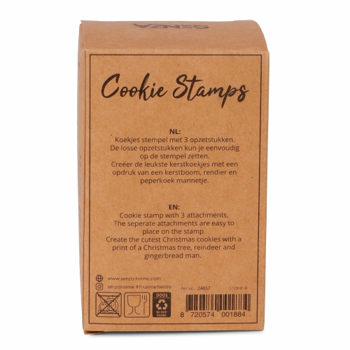 SENZA Cookie Stamps 1 stuk