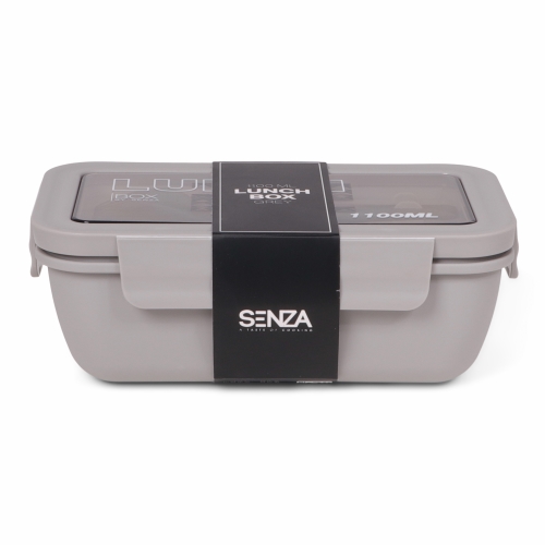 SENZA Lunch Box 1100ML Grey 1 stuk