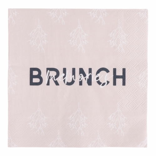 Jens Living Servetten Memories set van 16stuks 33x33x0.1cm 1stuks