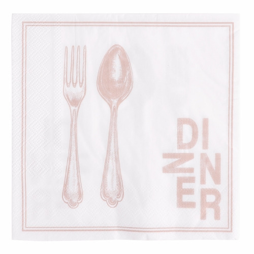 SENZA Napkin Happy Cooking  1 stuk