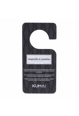Kumai Geurhanger Zwart 7.3x15.4x0.3cm 1stuks Kumai Geurhanger Zwart 7.3x15.4x0.3cm 1stuks