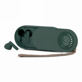Brainz 2 in 1 Earbuds & Speaker Groen 11x5x2.5cm 1stuks Brainz 2 in 1 Earbuds & Speaker Groen 11x5x2.5cm 1stuks