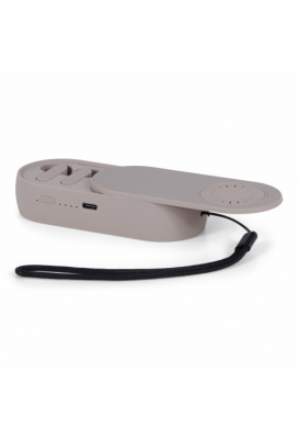 Brainz 2 in 1 Earbuds & Speaker Taupe 11x5x2.5cm 1stuks Brainz 2 in 1 Earbuds & Speaker Taupe 11x5x2.5cm 1stuks