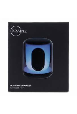 Brainz Wavebase Speaker 12x12x15cm 1stuks Brainz Wavebase Speaker 12x12x15cm 1stuks