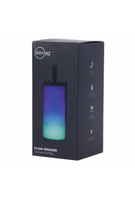 Brainz Flow Speaker 7.5x7.5x16.5cm 1stuks Brainz Flow Speaker 7.5x7.5x16.5cm 1stuks