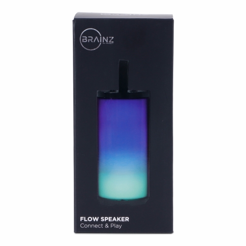 Brainz Flow Speaker 7.5x7.5x16.5cm 1stuks Brainz Flow Speaker 7.5x7.5x16.5cm 1stuks