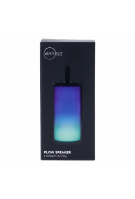 Brainz Flow Speaker 7.5x7.5x16.5cm 1stuks Brainz Flow Speaker 7.5x7.5x16.5cm 1stuks