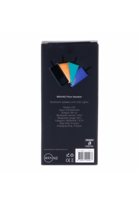 Brainz Flow Speaker 7.5x7.5x16.5cm 1stuks Brainz Flow Speaker 7.5x7.5x16.5cm 1stuks