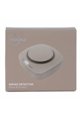 Brainz Rookmelder Taupe 9.5x9.5x4.2cm 1stuks