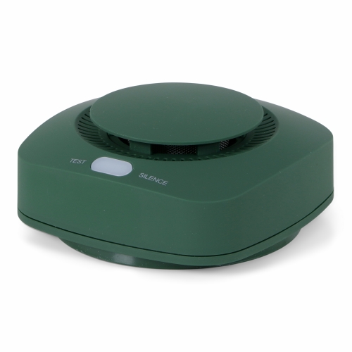 Brainz Rookmelder Groen 9.5x9.5x4.2cm 1stuks