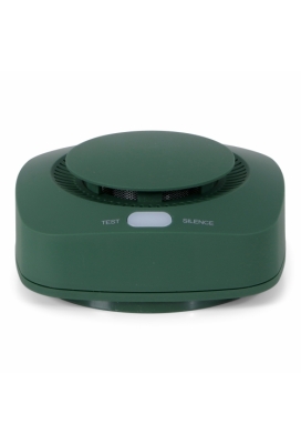 Brainz Rookmelder Groen 9.5x9.5x4.2cm 1stuks