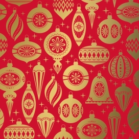 Kerstpapier xmas deco 50cm x 200meter