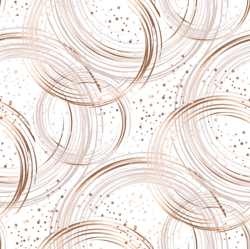 Kerstpapier glitter and glamour Rose goud 30cm x 100meter