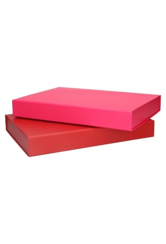 Luxe Magneetdozen New York FSC® Mat Rood 22x16x3cm A5 1200gr 25stuks