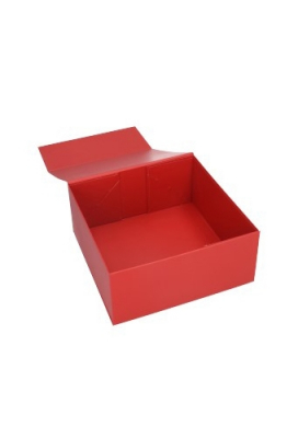 Luxe Magneetdozen New York FSC® Mat Rood 22x22x10cm 1200gr 25stuks