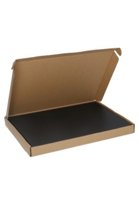 Luxe Magneetdozen New York FSC® Zwart Mat Brievenbus 30x21x2cm 25stuks