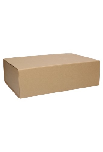 Luxe Magneetdozen New York Kraft Naturel 33x22x10cm 1200gr 25stuks