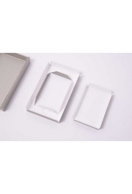 Luxe Magneetdozen & Inlay New York FSC® Taupe Mat 7x12x1.6cm 25st