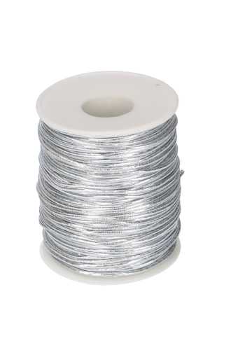 Lint Elastiek Zilver 2 mm x 50 meter