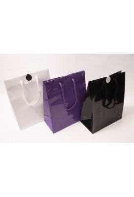 Tassensluiter Etiket Wit 2x Rondje 27mm x 6.1cm 500stuks Tassensluiter Etiket Wit 2x Rondje 27mm x 6.1cm 500stuks