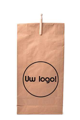 Kadozak XL Kraft Bruin Digitaal Bedrukt 25x10x54cm 25stuks