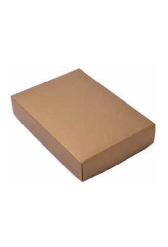 Geschenkdoos Bono A6 Goud Mat 16.7x11.6x3.4cm 25stuks OP IS OP