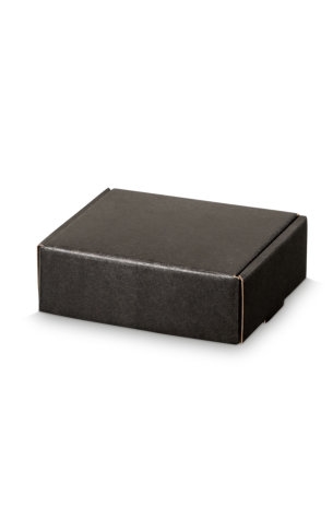 Klep Verzenddoos Pinto Smal Zwart 14.5x12x5cm 50stuks