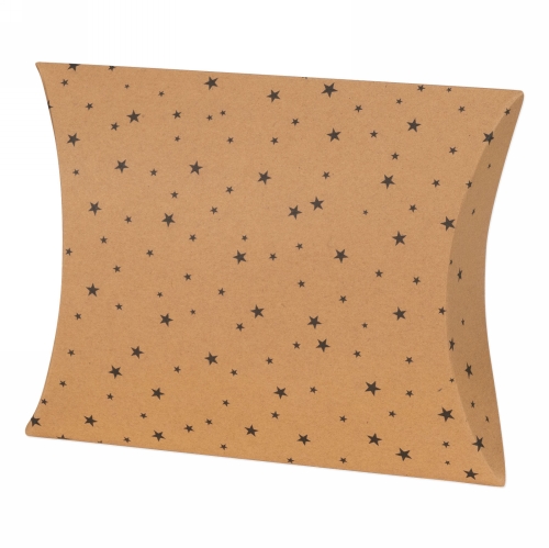 Gondeldoosjes Kraft Christmas Stars 15x14.5x4cm 50stuks