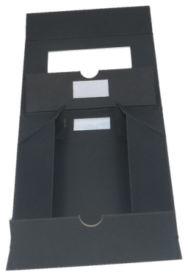 Luxe Magneetdozen New York FSC® Zwart Mat Venster 15x15x5cm Los Model