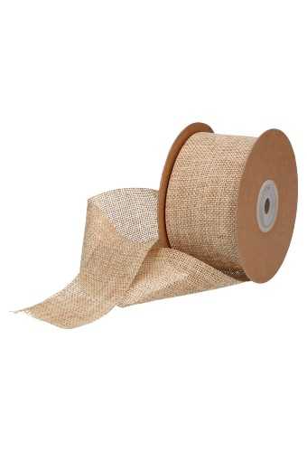 Geschenklint Jute De Luxe Naturel Bruin 50mm x 15 meter