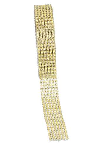 Geschenklint Diamant Goud 30mm x 9 meter