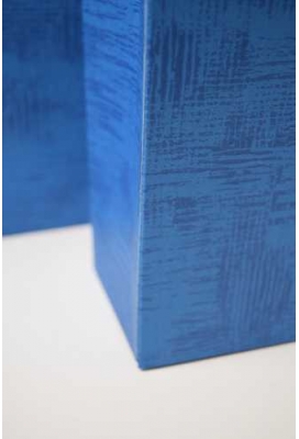 Kadotastasje Luigi Karton Blauw Met Relief 16x8x23cm 10stuks