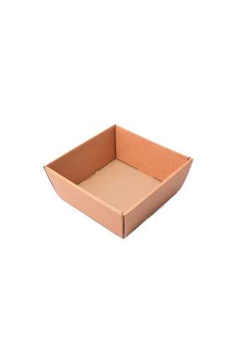 Geschenkdoos Korf Bardi Naturel Glad 17x17x8cm 50stuks