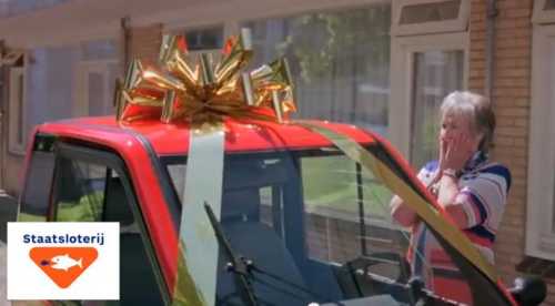 Magnum Bows Maxi Strik Metallic Goud Strik d60x105cm 20 Lussen