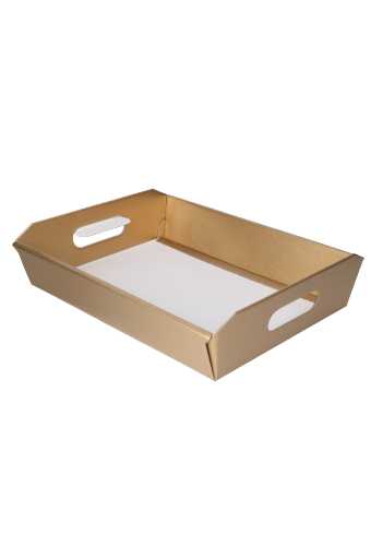 Geschenkdoos Korf Dalmatie Goud 35x26x7cm 30stuks