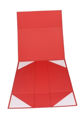 Luxe Magneetdozen New York FSC® Mat Rood 40x30x15cm 1200gr Los Model